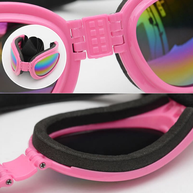 6 Colors Fashion Pet Dogs Sunglasses Waterproof Glasses For Small Medium Large Dogs Protection UV Goggles Pet Accessories