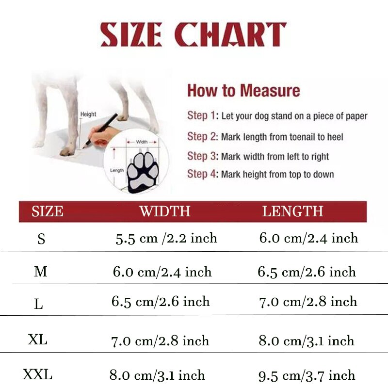 Lightweight Paw Protector Dog Boots Soft Non-Slip Leather Sole Waterproof Big Dog Shoes Designed for Comfort and warm in 4 Sizes
