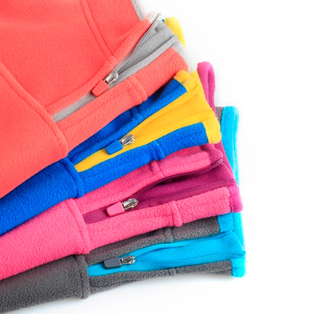 Pet Fleece Dog Vest for Small Medium Large Dog Half Zip Pullover Sweater Winter Warm Coat Clothes