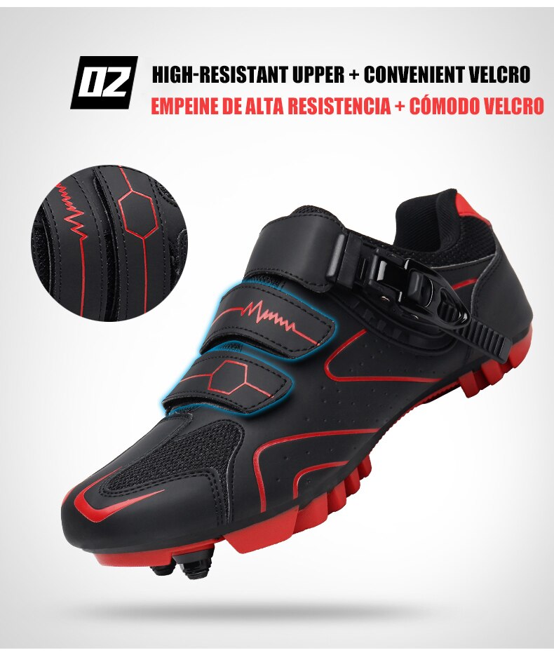 Men's Sneaker MTB Cycling Shoes Men Outdoor Sports Self-Locking Nonslip Mountain Bike Sneakers Racing Women BicycleFootwear