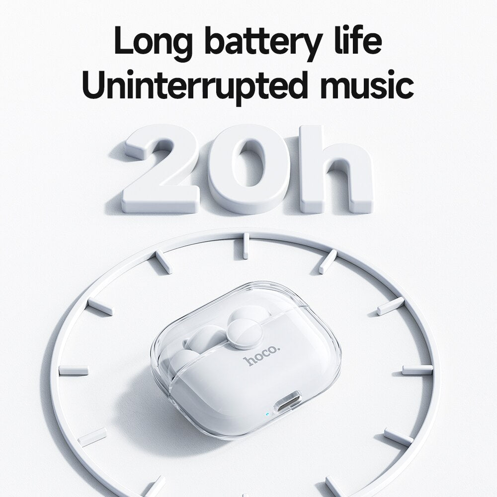 HOCO True TWS Wireless Bluetooth 5.3 Earphones ENC Noise Cancelling bass Gaming Sports earbuds Headphones Touch Control Earbuds