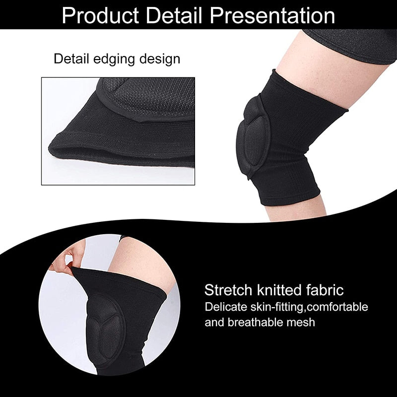 Garden Kneeling Pad Knee Pads for Men Women Work, Non-Slip Dance Gardening Knee Pads Collision Avoidance Knee Sleeve Kneeling