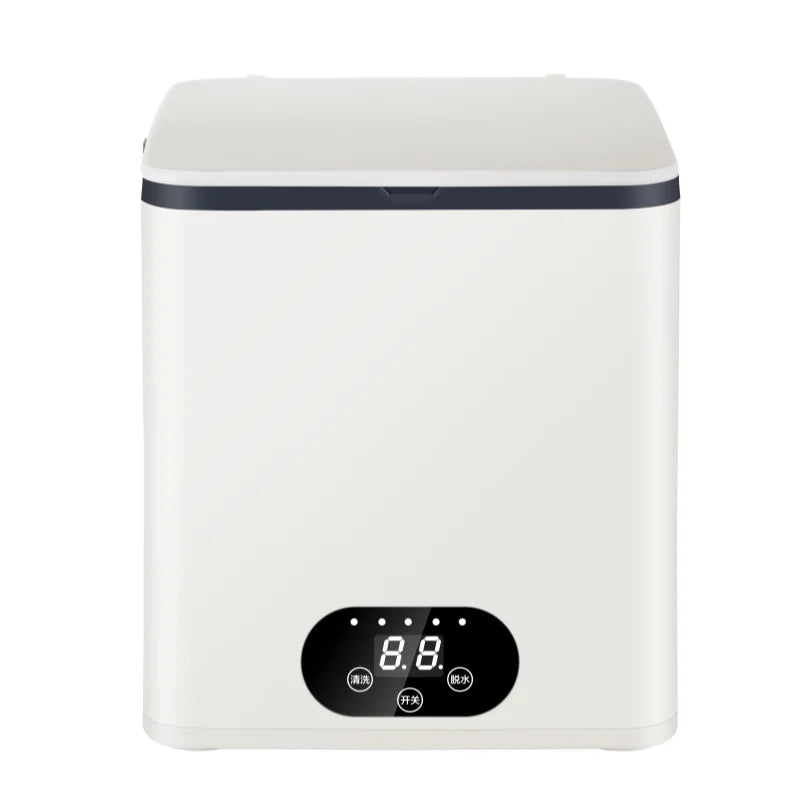 Mini Washing Machine, Home School Blue-Purple Light Antibacterial, Washing Socks, Underwear, Towels And Small Pieces Of Clothing