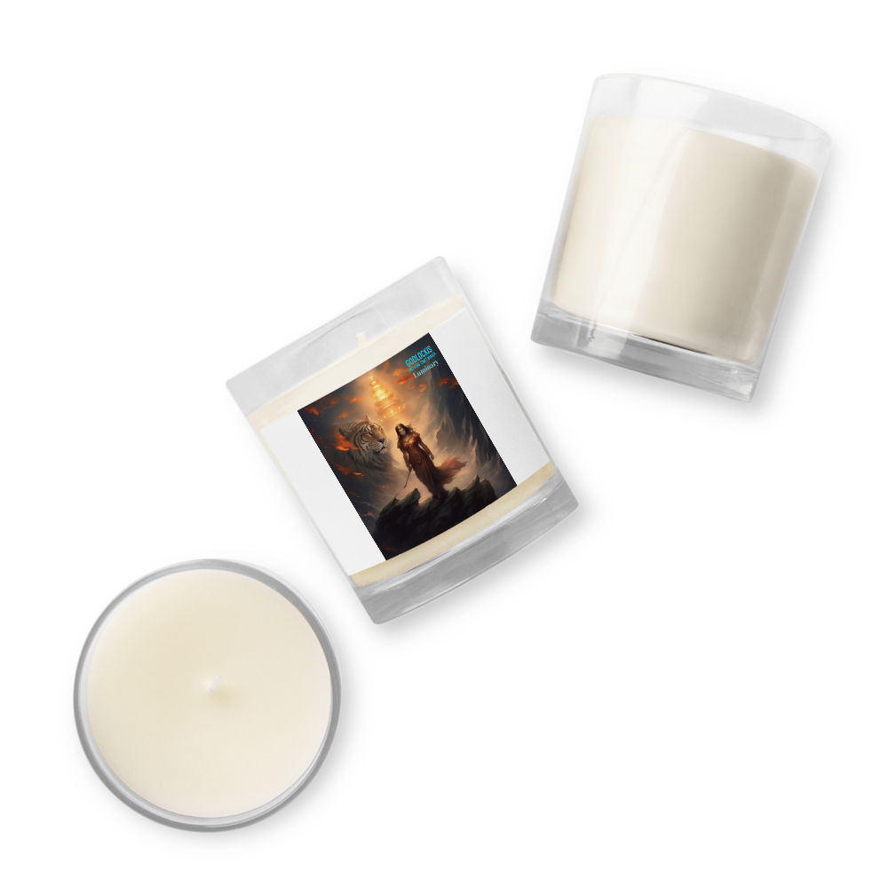 You're Awesome Mama Tiger Phoenix - Glass Jar Soy Wax Candle: Friendship Gifts for Women, Men, Best Friends