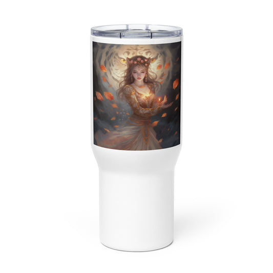 Symphony of Love: Packable Trigger Action Travel Mug - Romantic Poetry Collection