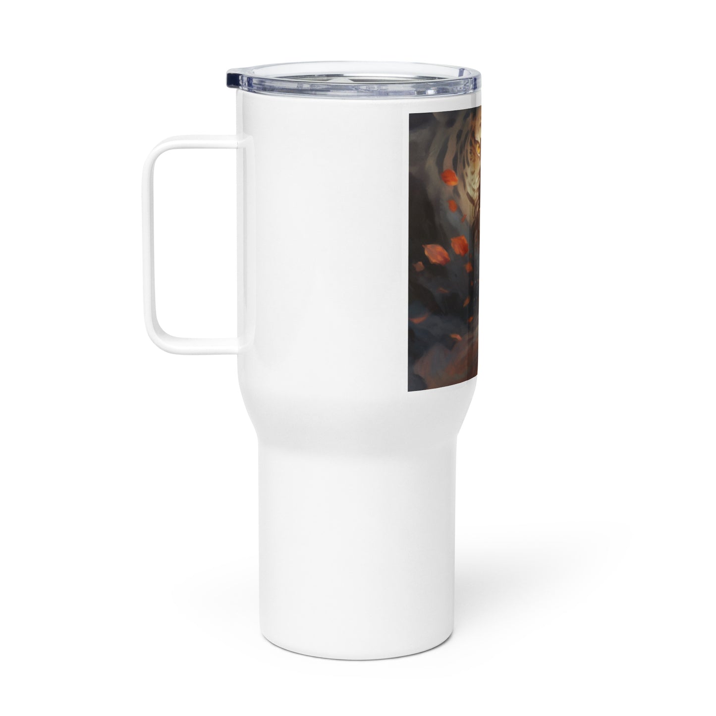 Symphony of Love: Packable Trigger Action Travel Mug - Romantic Poetry Collection