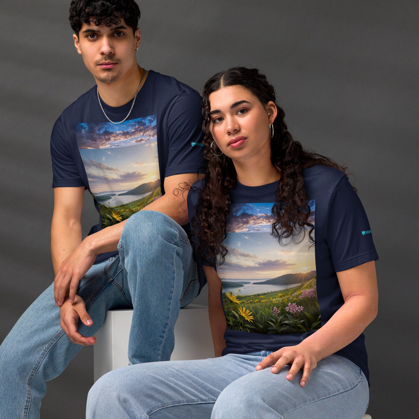 Eco-Friendly Unisex Staple Tee: Sustainable Comfort for Everyday Wear