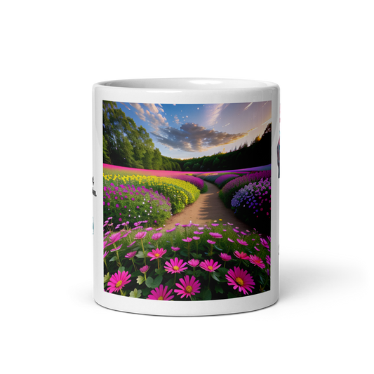 Custom White Glossy Mug - Sturdy & Stylish, Available in 11 oz, 15 oz, and 20 oz Sizes