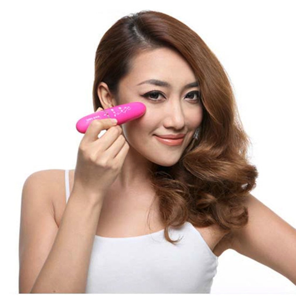 Face Acupoint Massager Battery Supply Eye vibrating massage apparatus Electric massage pen Go black eye tool Remove wrinkle