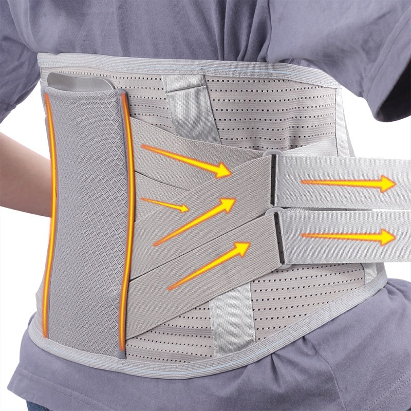 Adjustable Back Support Brace Breathable Scoliosis Back Brace Medical Strain Pain Relief Corset For Back Spine Decompression