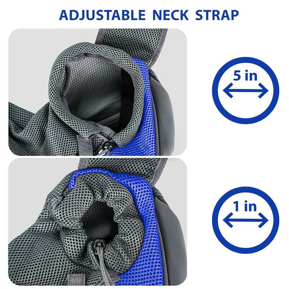 Adjustable Pet Carrier Bag Puppy Outdoor Travel Breathable Handbag Mesh Single Shoulder Bag Backpack Bag For Dogs Pet Supplies