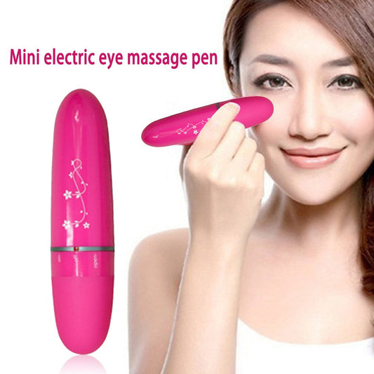 Face Acupoint Massager Battery Supply Eye vibrating massage apparatus Electric massage pen Go black eye tool Remove wrinkle