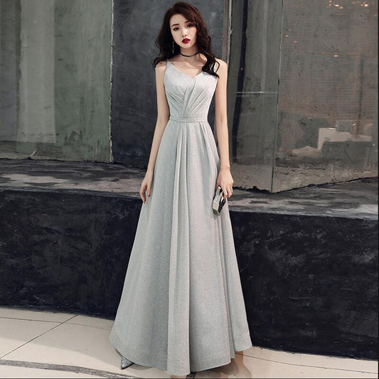 weiyin Evening Dress Women 2021 Sexy V-neck Long Formal Dress Elegant Evening Gowns Robe de Soiree Party Prom Dress WYY1367