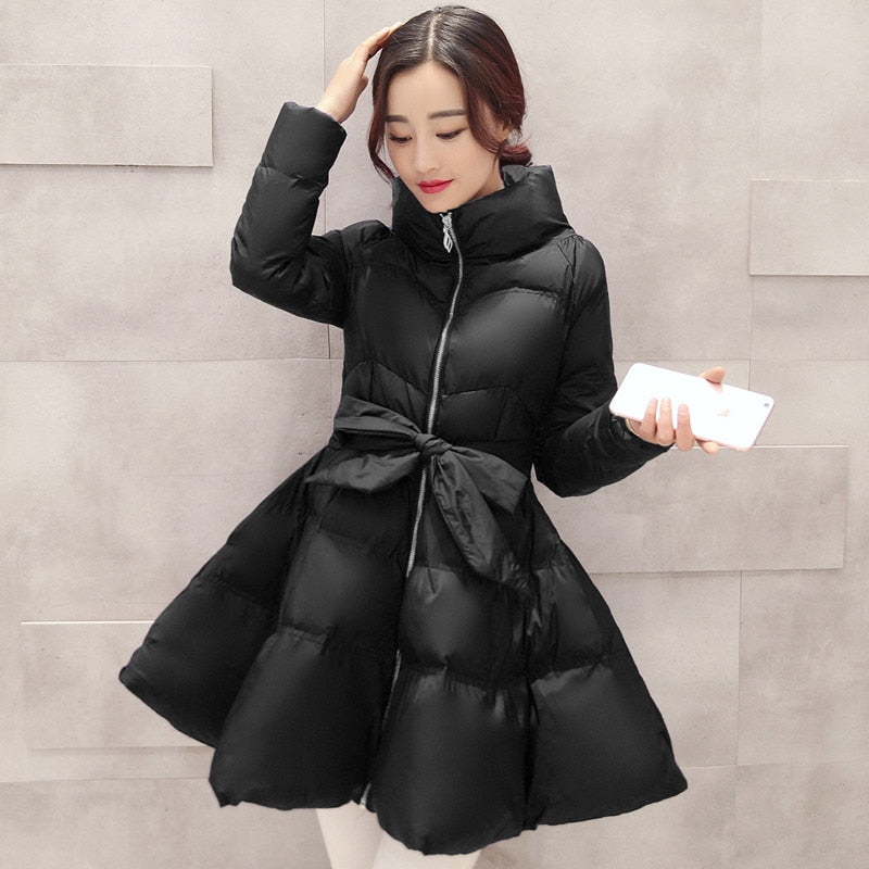 2022 New Fashion winter coat women warm outwear Padded cotton Jacket coat Womens Clothing High Quality parkas manteau femme R853