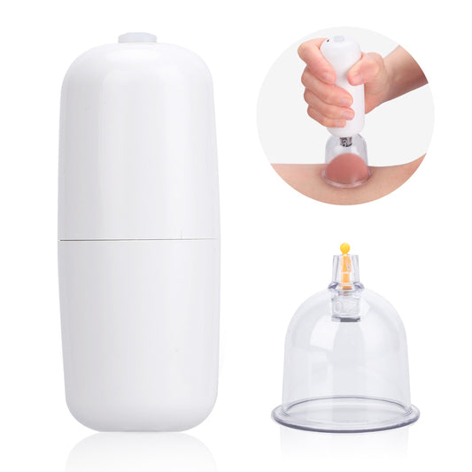 3 In 1 Guasha Multifunction Vacuum Guasha Suction Therapy Rechargeable Cupping Therapy Body Back Neck Relief Massager Scraping