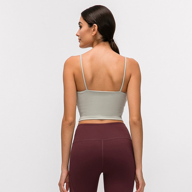 Push Up Bra Women Sports or Push Bra “Tights Crop Top Yoga Vest