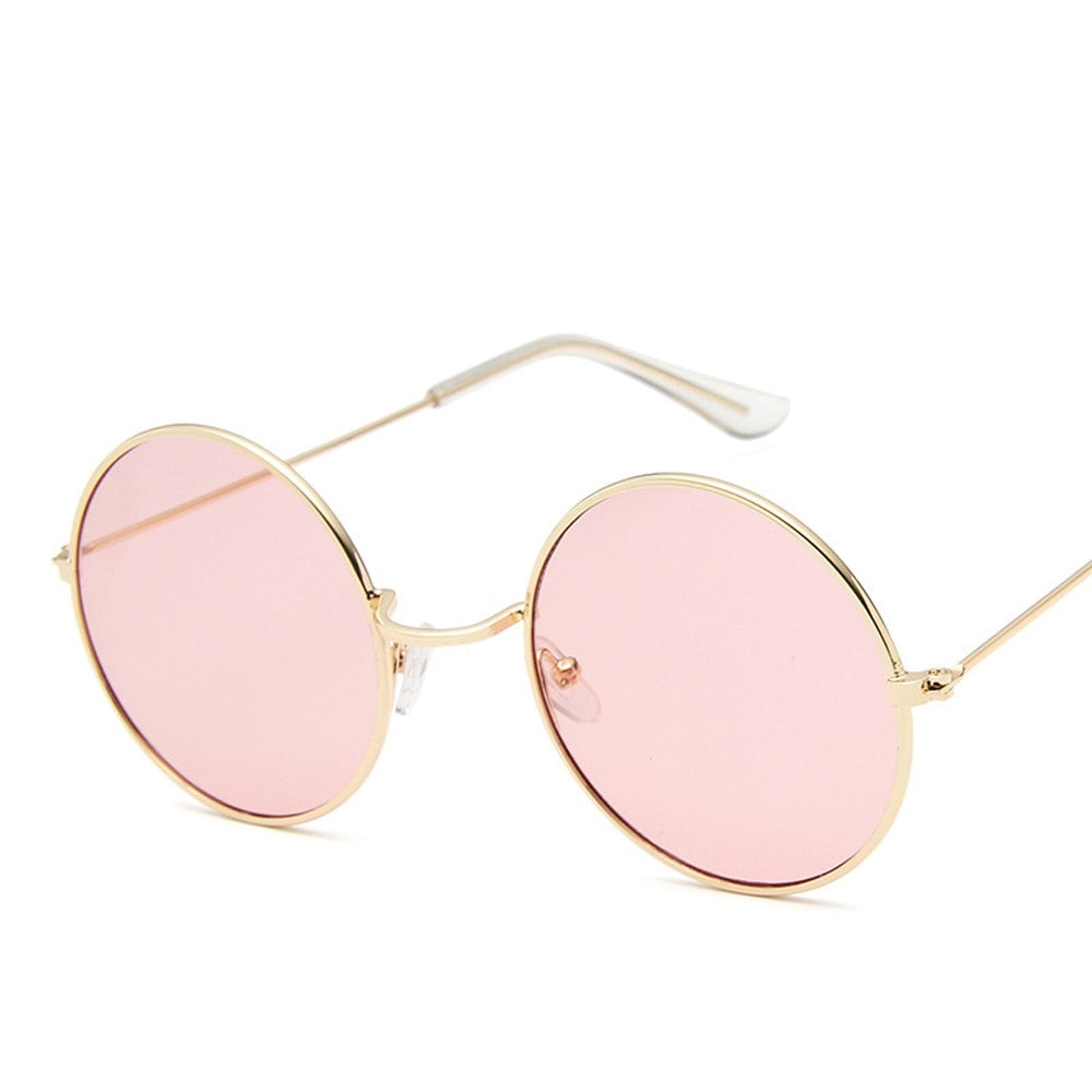 MUSELIFE 2022 Round Women Sunglasses Men Glasses Lady Luxury Retro Metal Sun Glasses Vintage Mirror UV400 Oculos De Sol