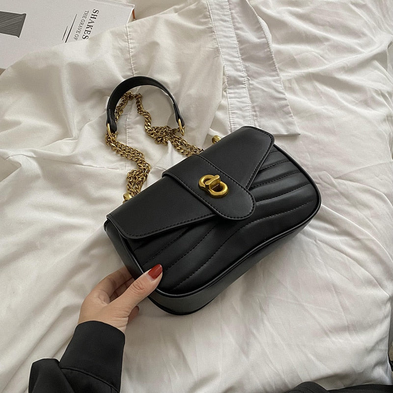 Luxury Band Design Handbag and Purse Shoulder Crossbody Bag Women 2022 New Satchels Totes Fashion Messenger Bag High Quality