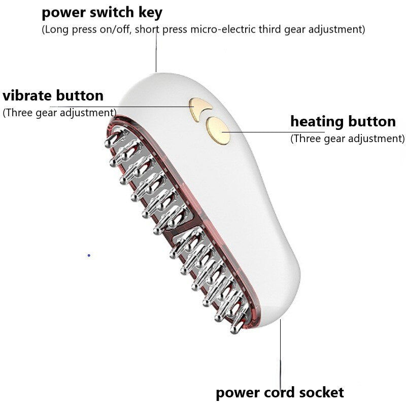 Guasha Massage Electromagnetic Far Infrared Heating Massager Magnetic Therapy Slimming Beauty Health Equipment