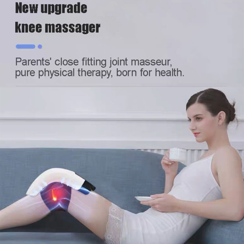 Knee Massage Rheumatic Joint Pain Relief Infrared Heat Elbow Protector Air Pressure Vibration Physiotherapy Devices Health Care