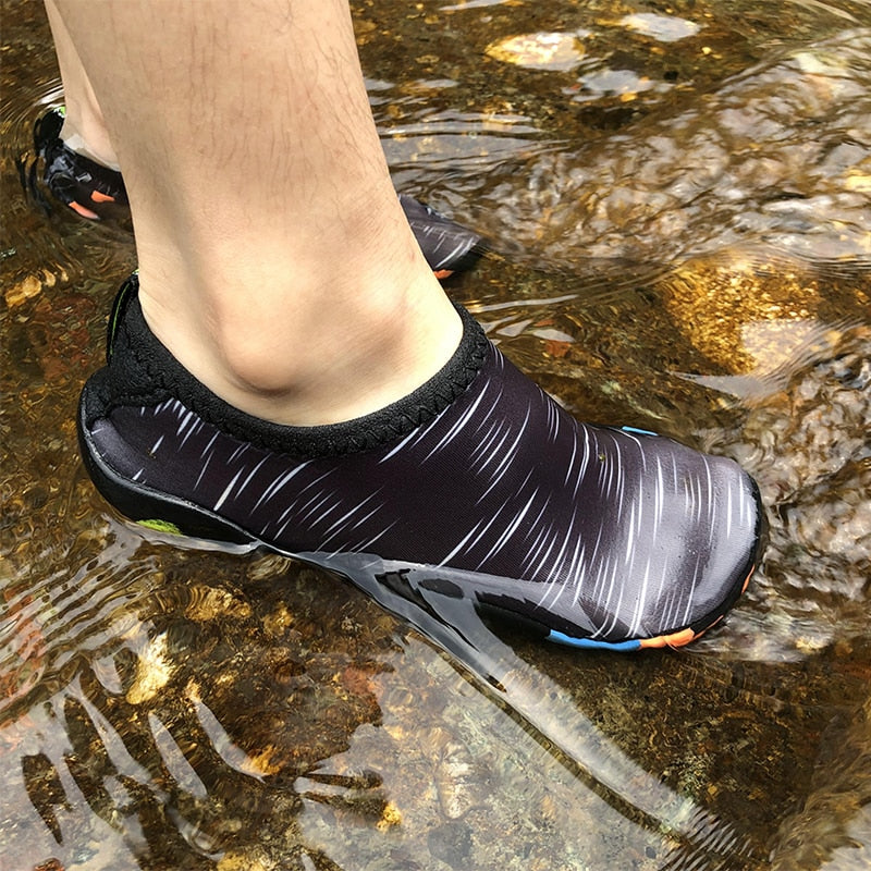 Unisex Shoes Swimming Water Yog Women Men Barefoot Outdoor Beach Sandals Upstream Aqua Shoes Nonslip River Sea Diving Sneakers