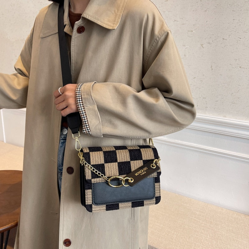 Luxury Brand Designer Flap Purses Handbags Women Shouler Crossbody Bags 2022 New Fashion Chain Messenger Totes High Quality