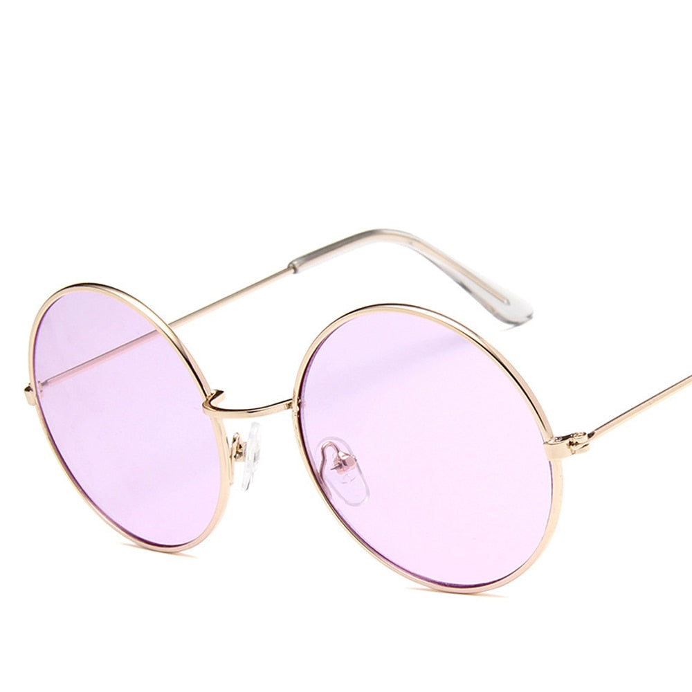 MUSELIFE 2022 Round Women Sunglasses Men Glasses Lady Luxury Retro Metal Sun Glasses Vintage Mirror UV400 Oculos De Sol