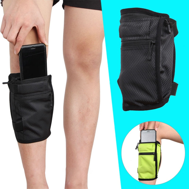 Creative Sports Bag Shockproof Mobile Phone Calf Bag Running Leg Bag Multi-use Outdoor Riding Travel Wallet Cycling Bag