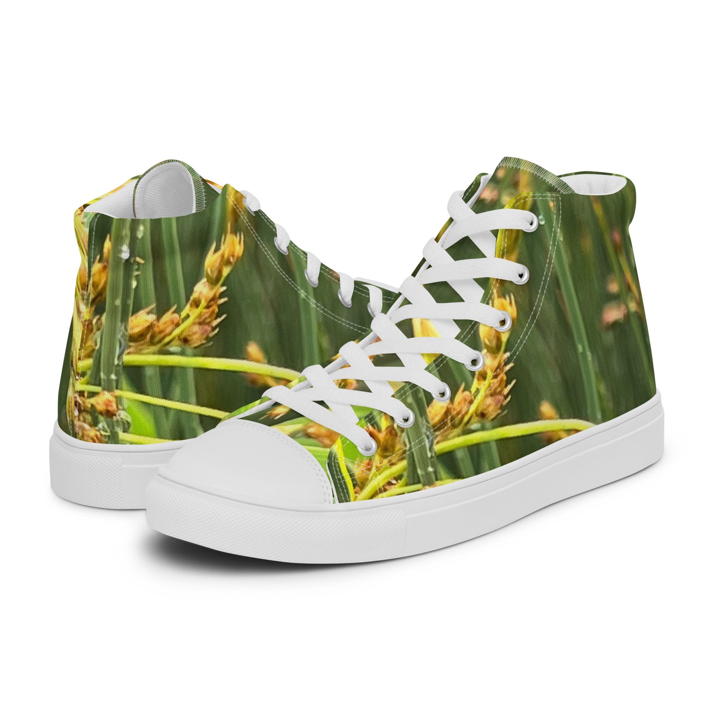 Women’s high top canvas shoes